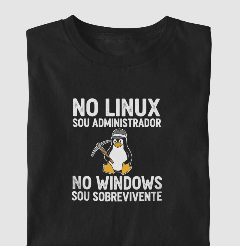 No Linux Sou Administrador