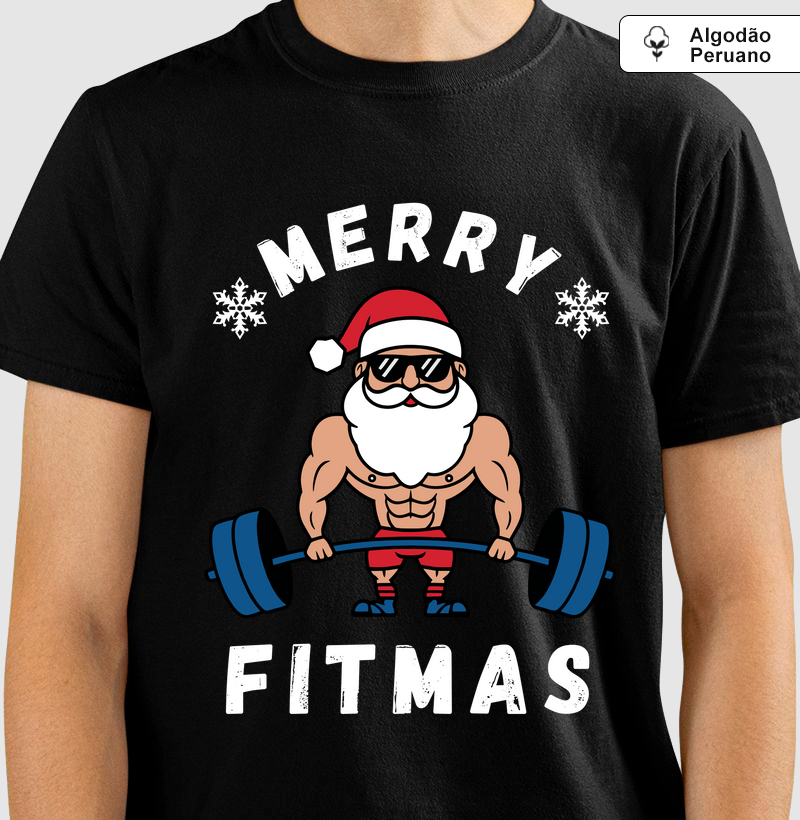 Merry Fitmas Papai Noel bombado