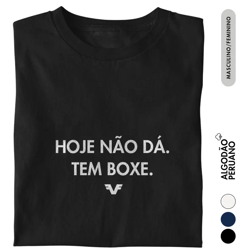 Algodão Peruano Hoje não dá. Tem Boxe - Premium