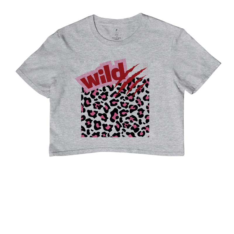 Para elas: cropped Wild