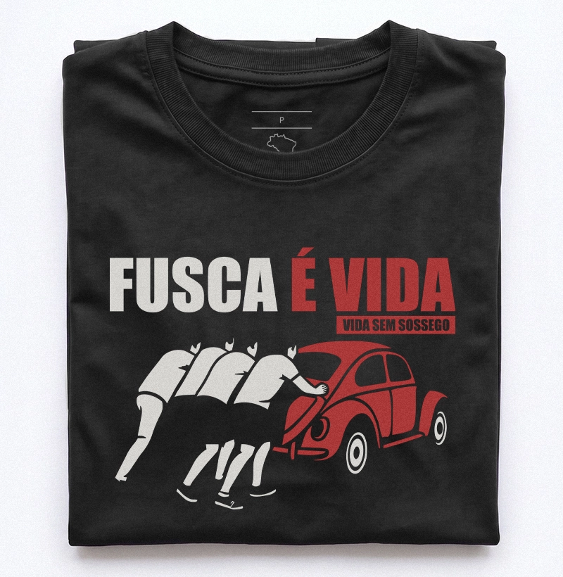 Fusca é vida | Vida sem sossego | Vermelho