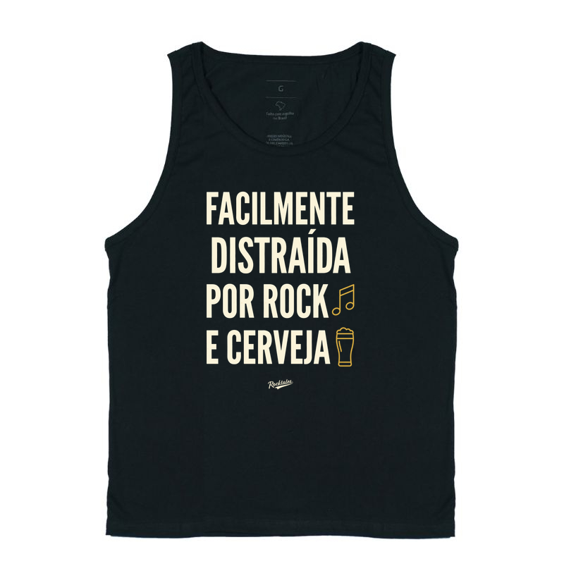 Distraída por Rock e Cerveja