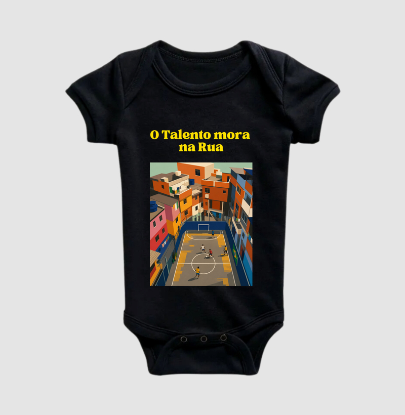 O talento mora na rua
