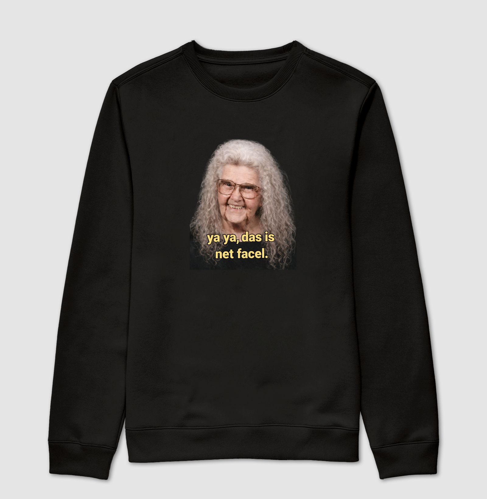 Ya ya, das is net facil.