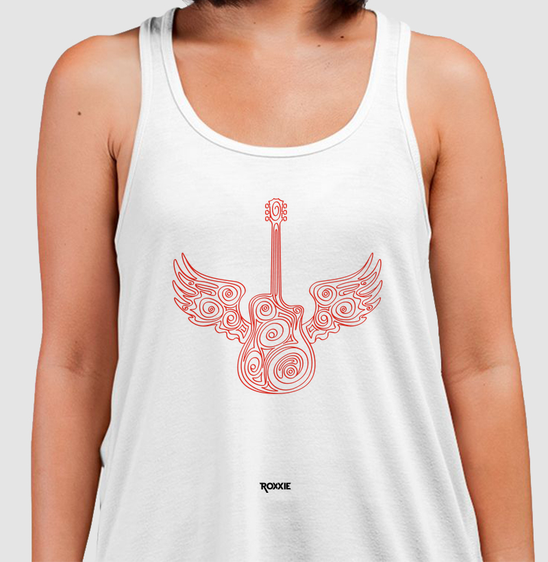 Camiseta Guitar Wings