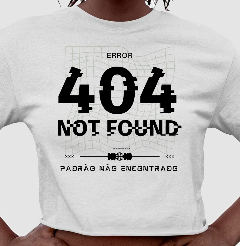 ERROR 404 - PADRÃO NÃO ENCONTRADO