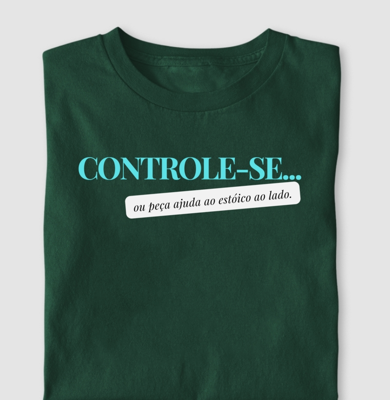 Controle-se... Ou Peça Ajuda ao Estóico ao Lado