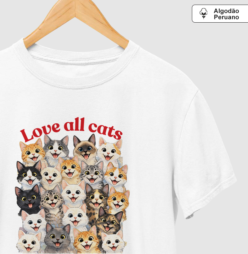Love All Cats (red)