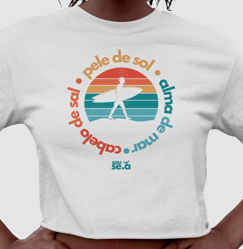 Cabelo de sal, pele de sol, alma de mar