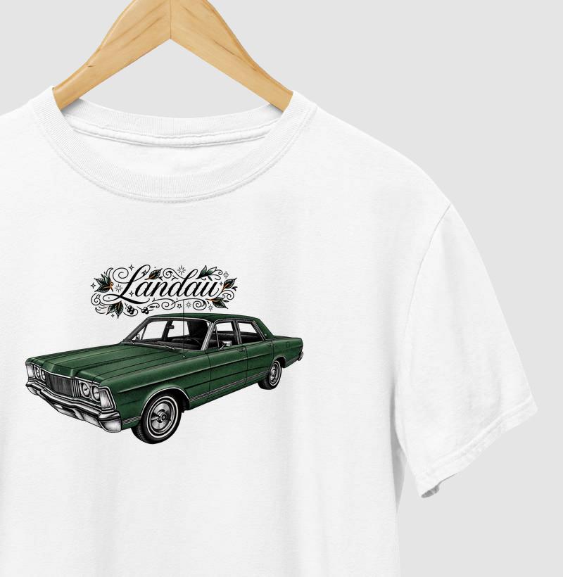 Ford Landau - Clássico Verde - Galaxie Landau Vintage Retrô