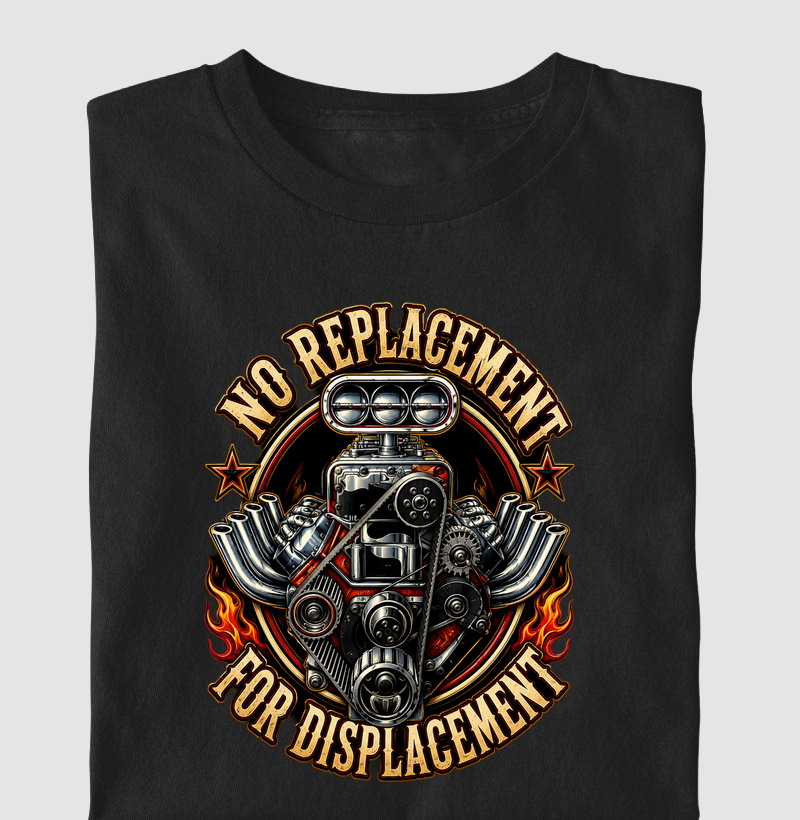 No replacement for displacement.