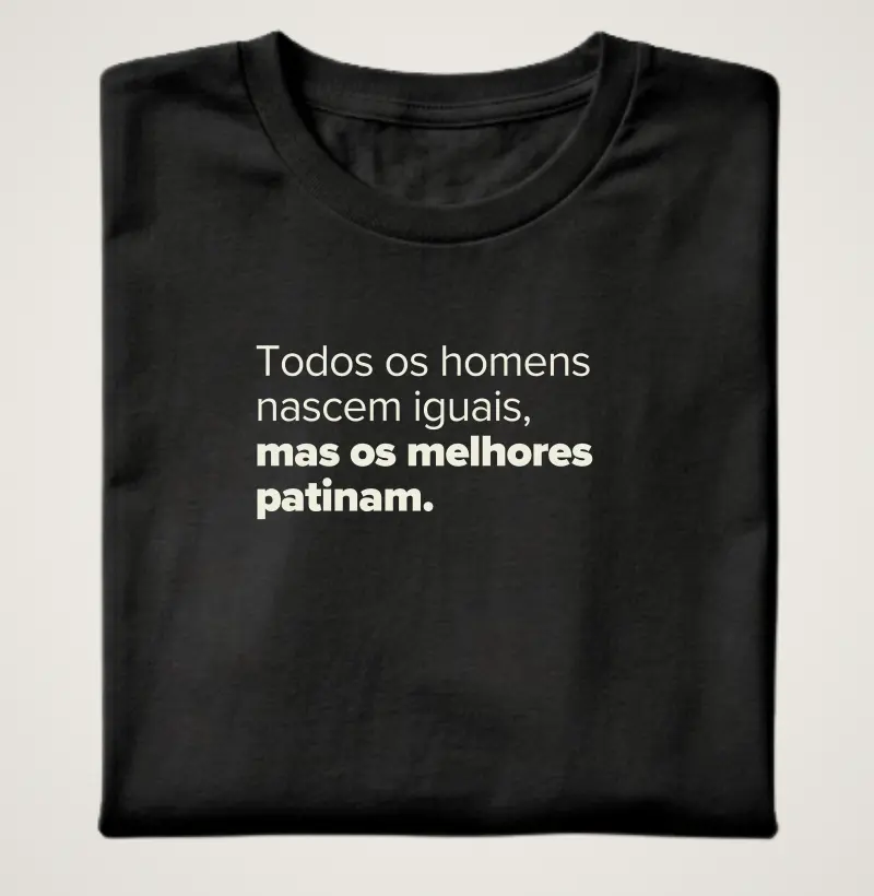 Os melhores patinam