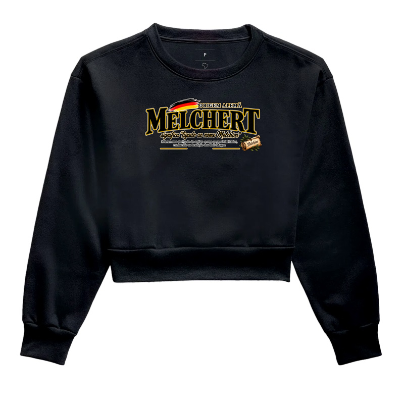 Melchert  - Cropped Moletom