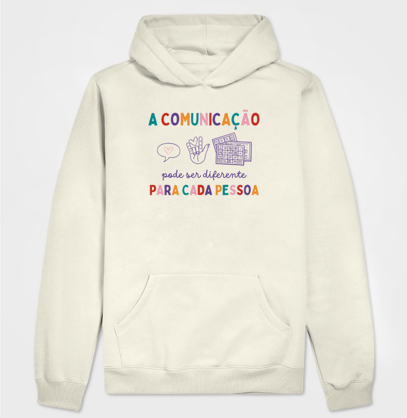 Moletom Hoodie Slim | Tipos de Comunicação 