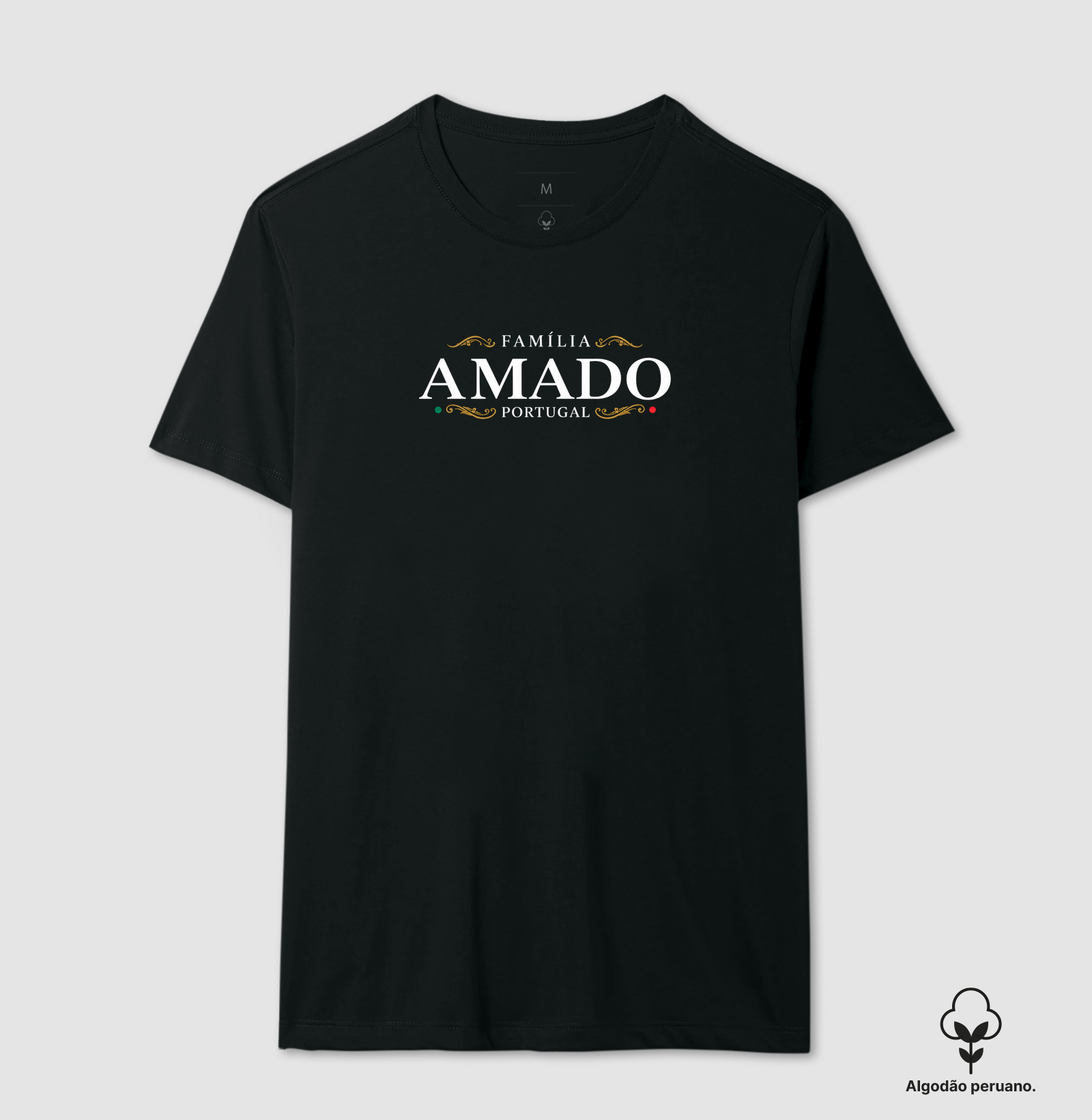 Família Amado Clássica - Camiseta Algodão Peruano