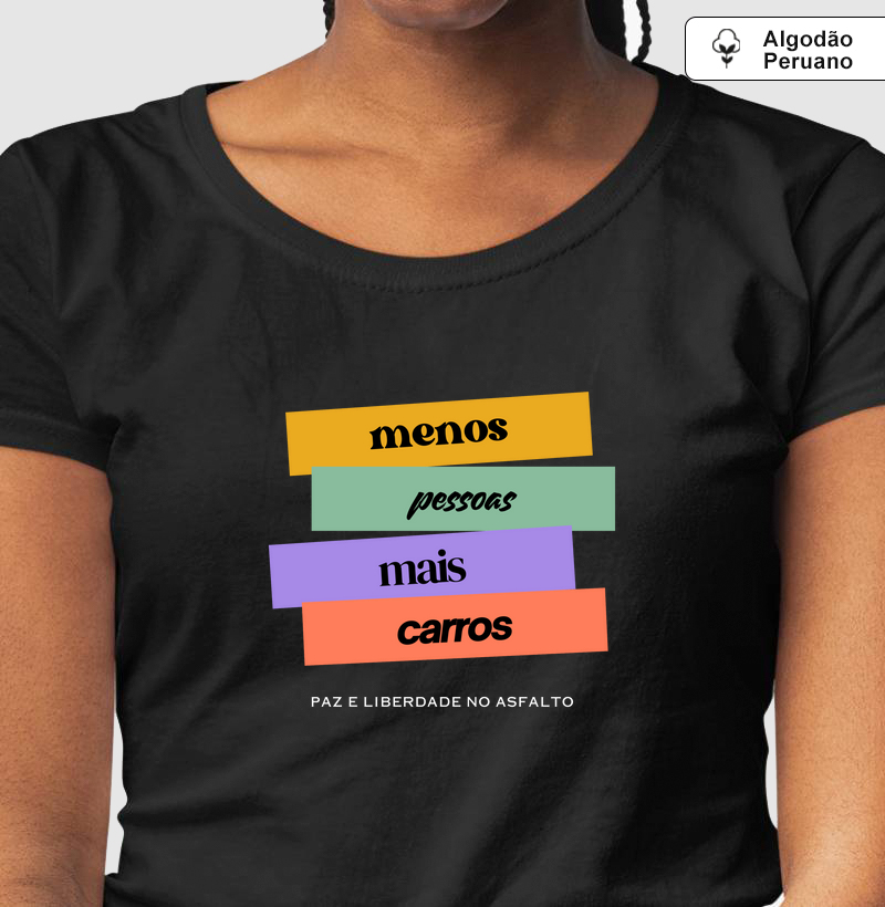 Menos pessoas, mais carros