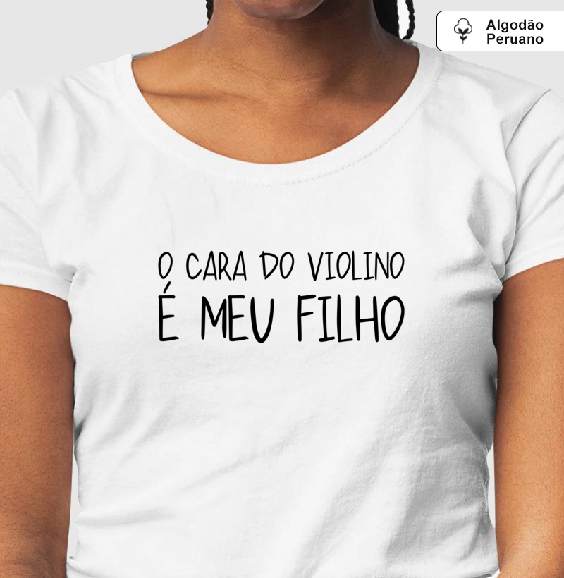 O cara do violino é meu filho