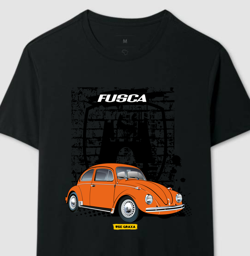 Fusca Laranja VW Wolfsburg