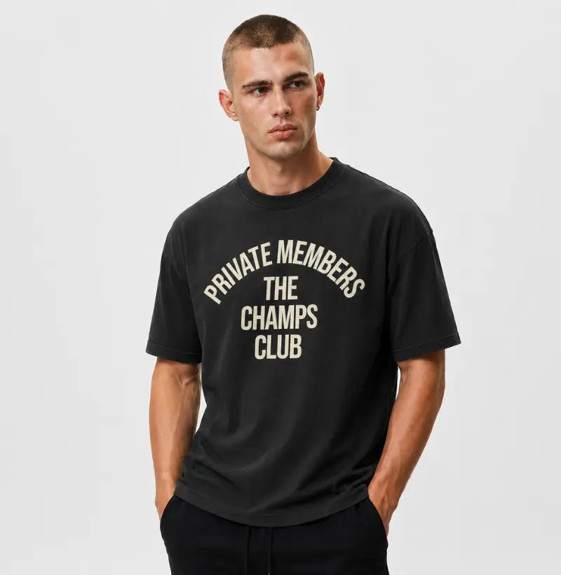 Camiseta Oversized Private Members 