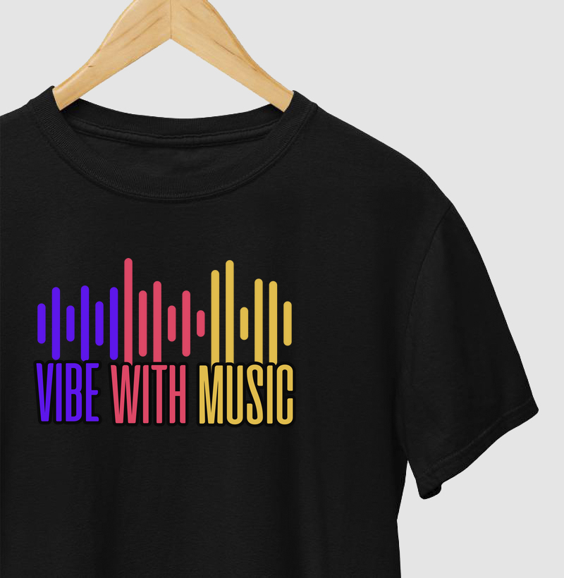 Camiseta Vibe With Music