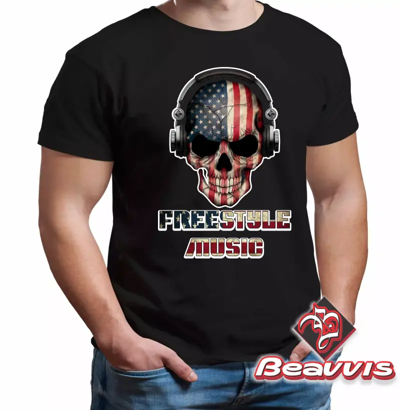 Camisa Caveira Freestyle USA BVS