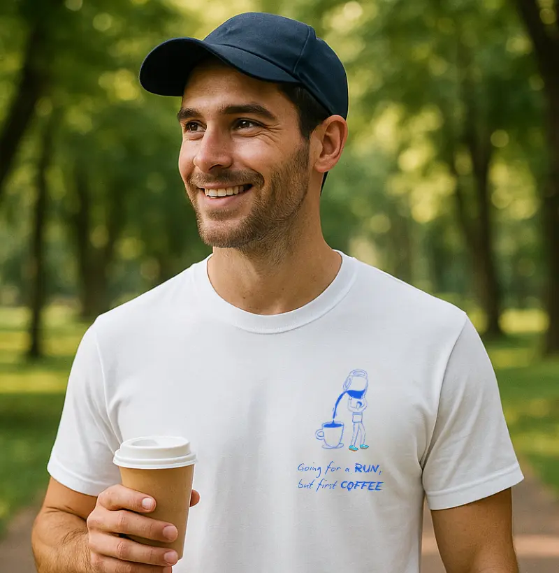 Going for a RUN, but first COFFEE