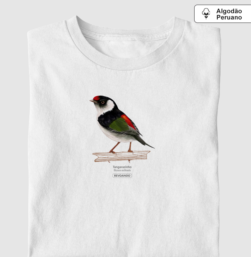 Aves do Brasil - Tangarazinho - Algodão Peruano