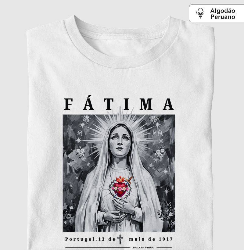 Nossa Senhora de Fátima - P&B