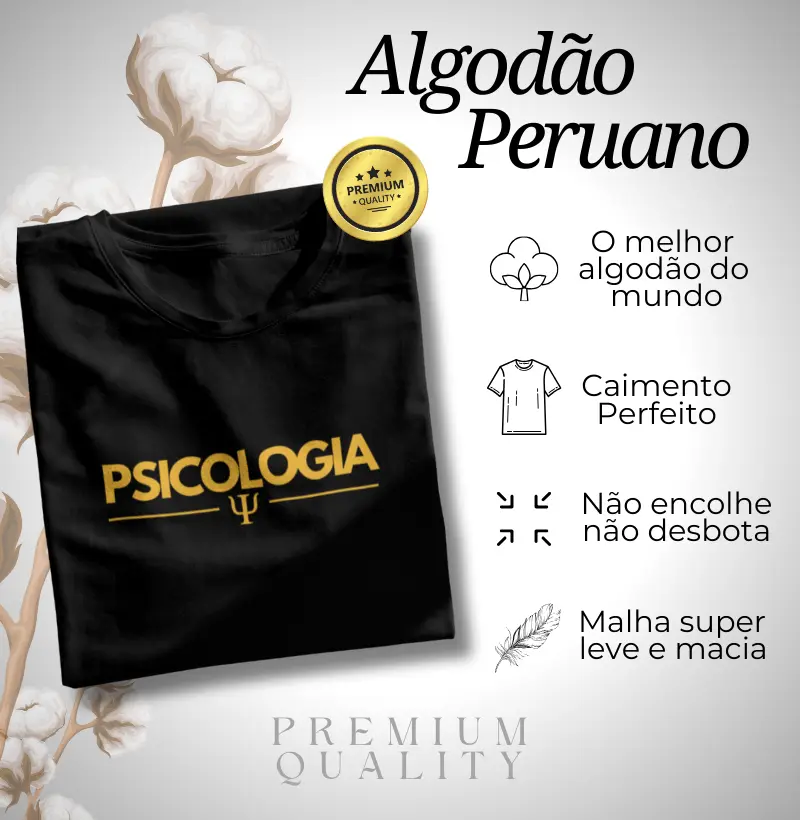 Algodão Peruano - Psicologia classic