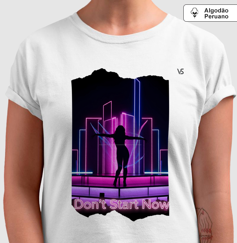 Dua Lipa - tecido algodão peruano