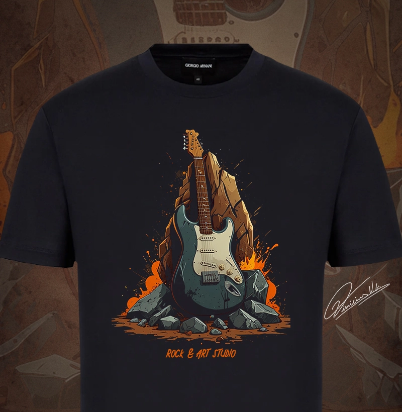 Artistic Rock Guitar