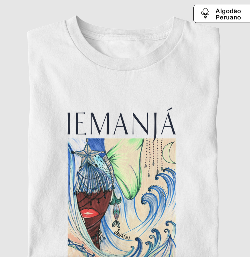 Iemanjá Fundo Claro Pima