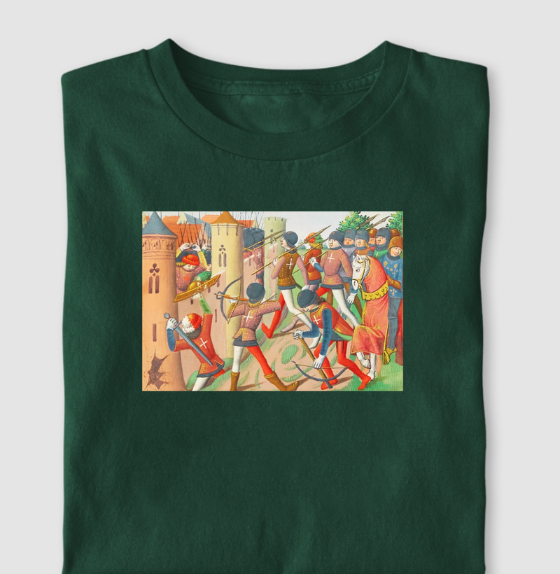 Camiseta Batalha de Jargeau: Guerra dos 100 anos
