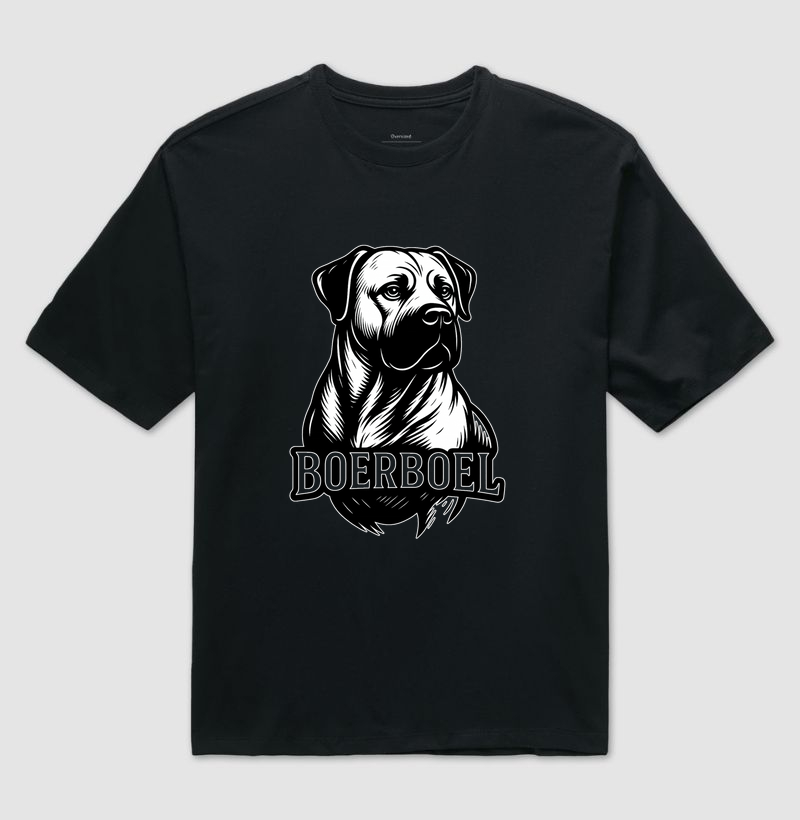 Boerboel Preto e Branco