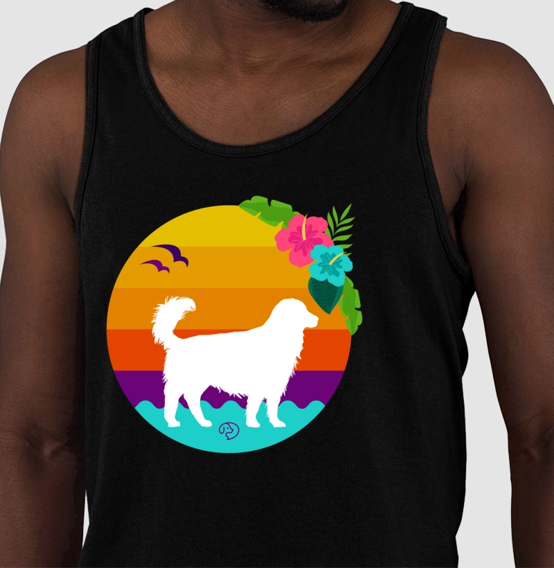 Golden Retrivier Sunset