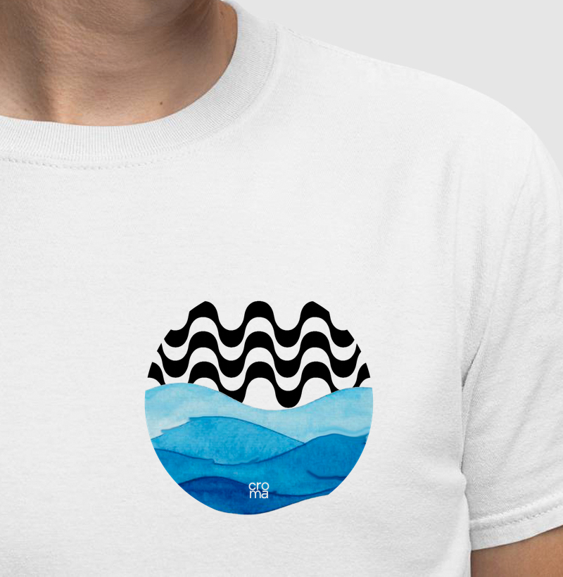 Camiseta Regular Copacabana Mar