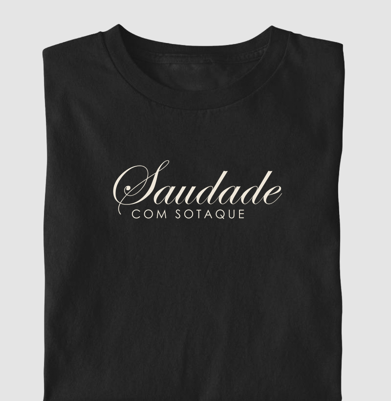 Camiseta Saudade com Sotaque