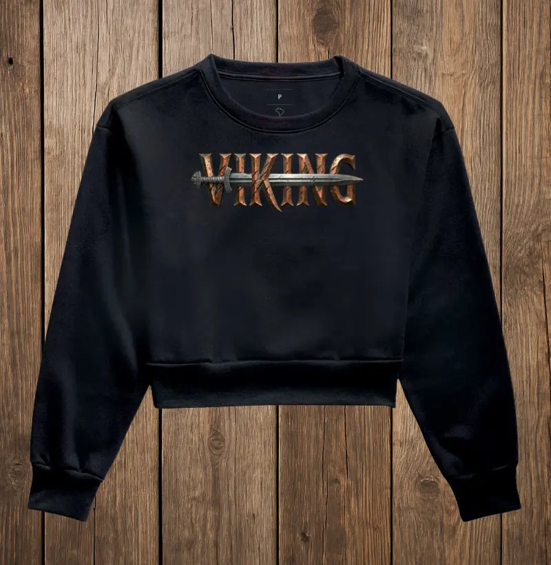 Viking espada atravessada