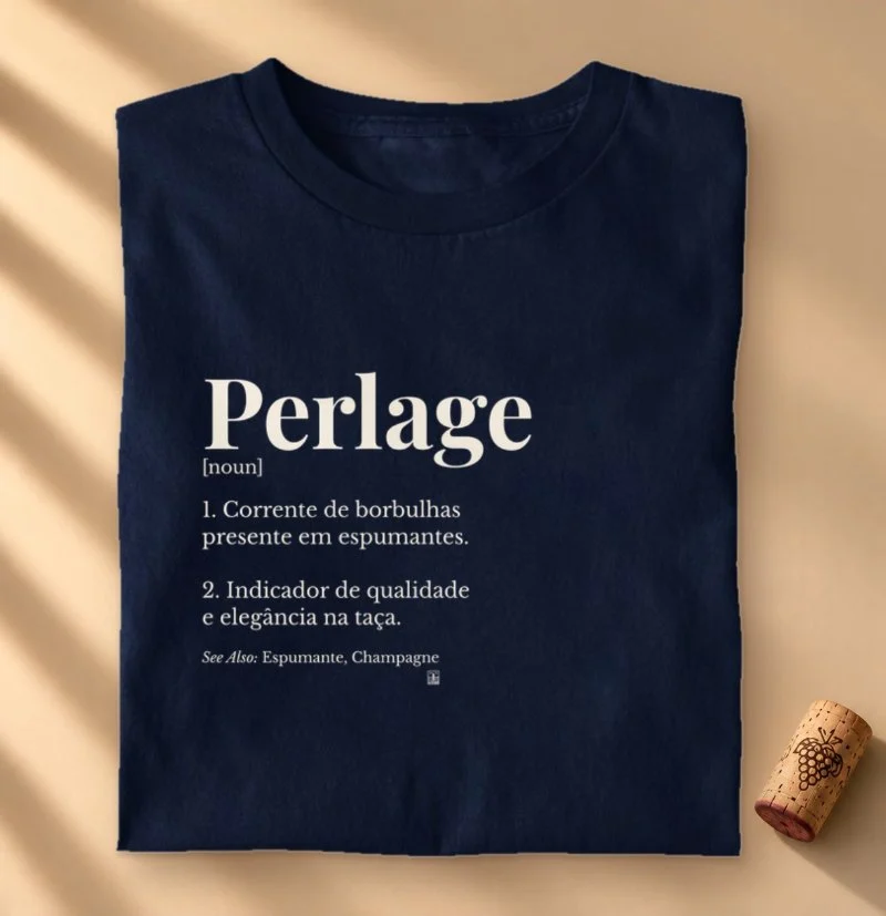 Camiseta Vinho - Perlage — Wine Dictionary