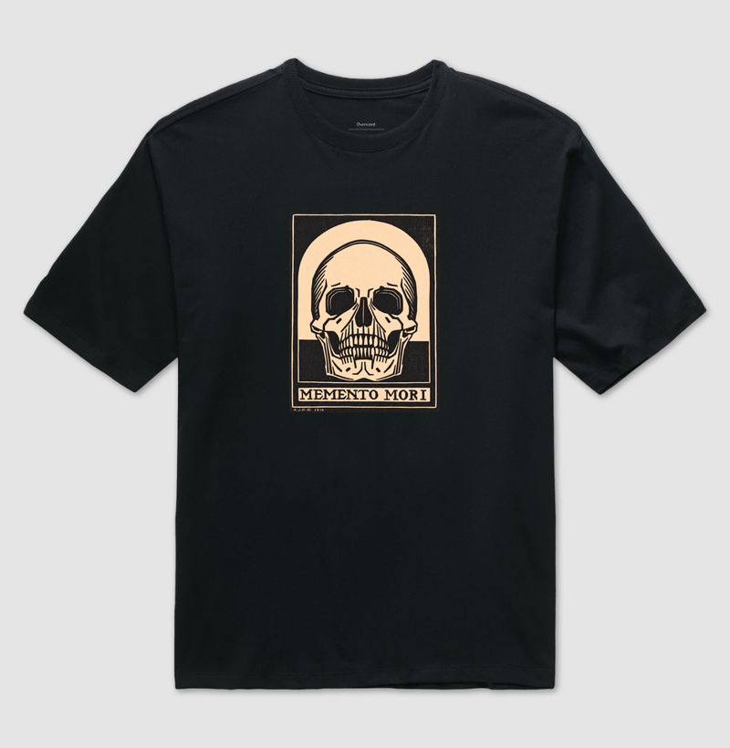 Memento Mori — Julie de Graag, 1916 - Camiseta Oversized
