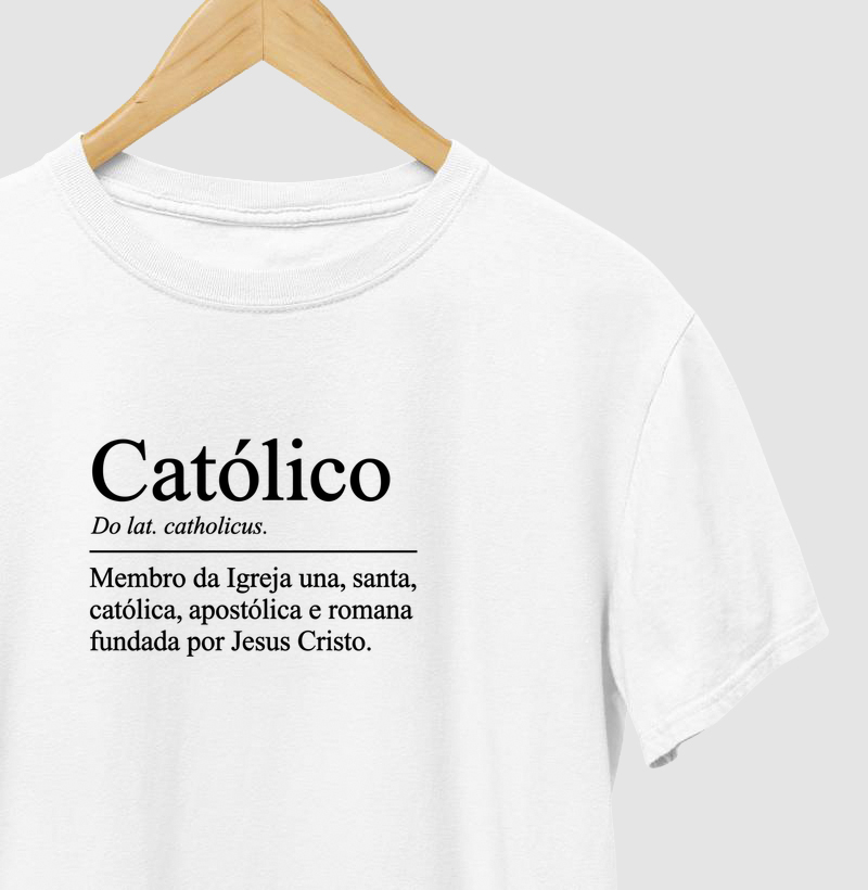 Camiseta Católico