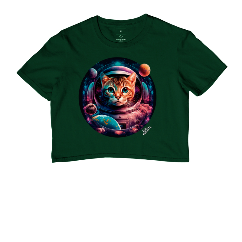 Cropped Gato Astronauta