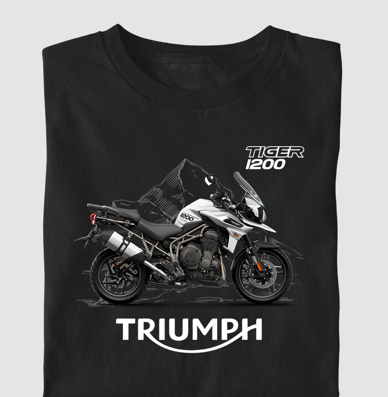 Tiumph Tiger 1200 Branca