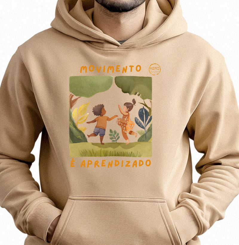 Moletom Capuz KIRI - Movimento É Aprendizado