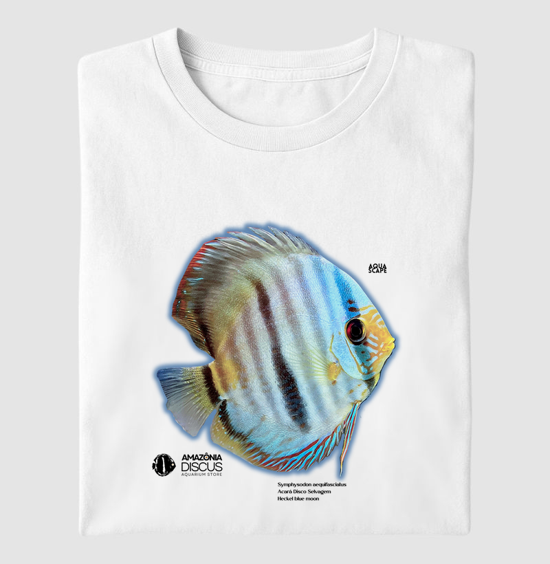 Heckel blue moon - Acará Disco Selvagem - Amazônia Discus Seleção Premium