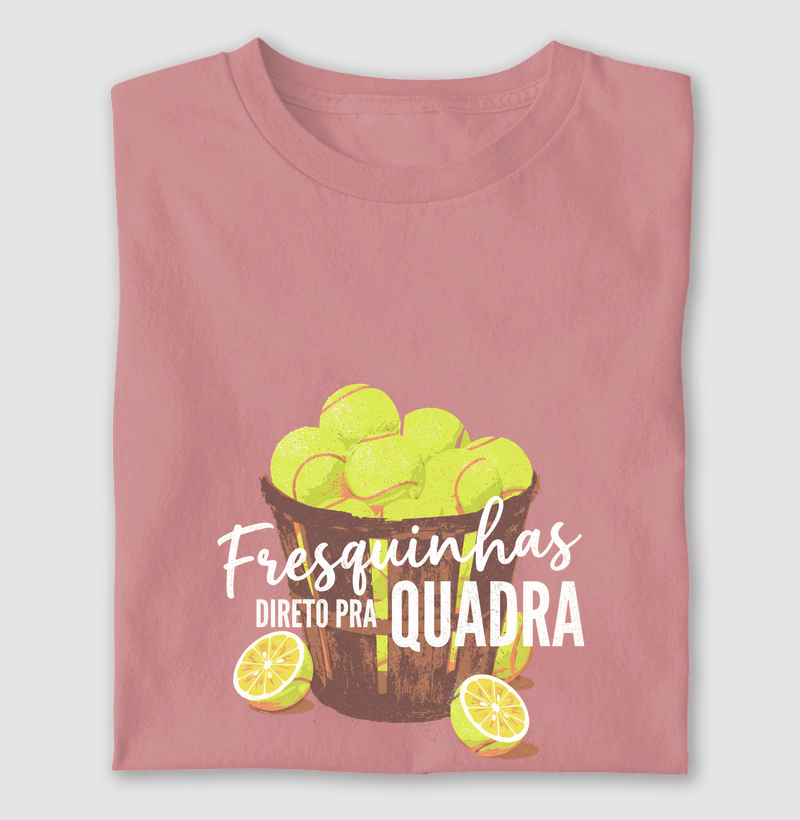 Camiseta Padel Fresquinhas Direto pra Quadra