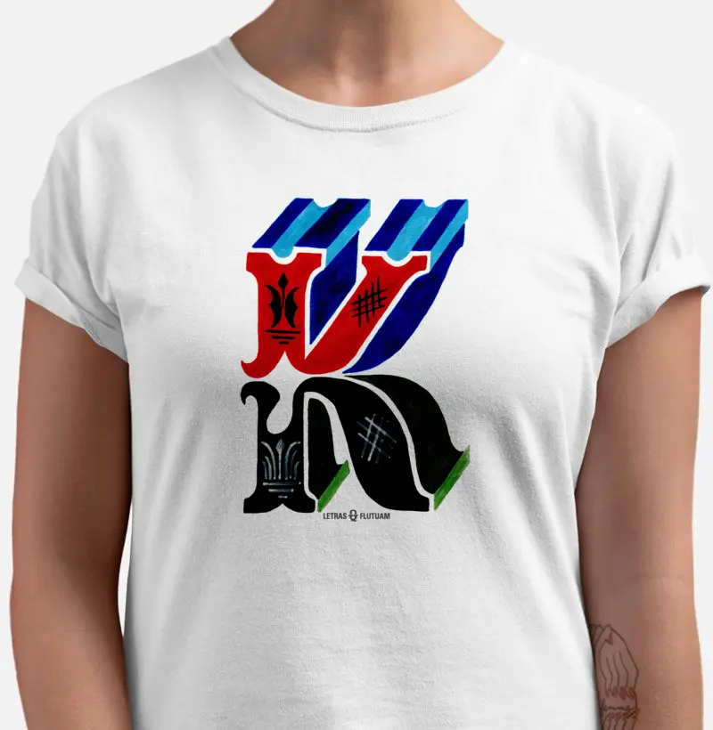 Camiseta Letra K