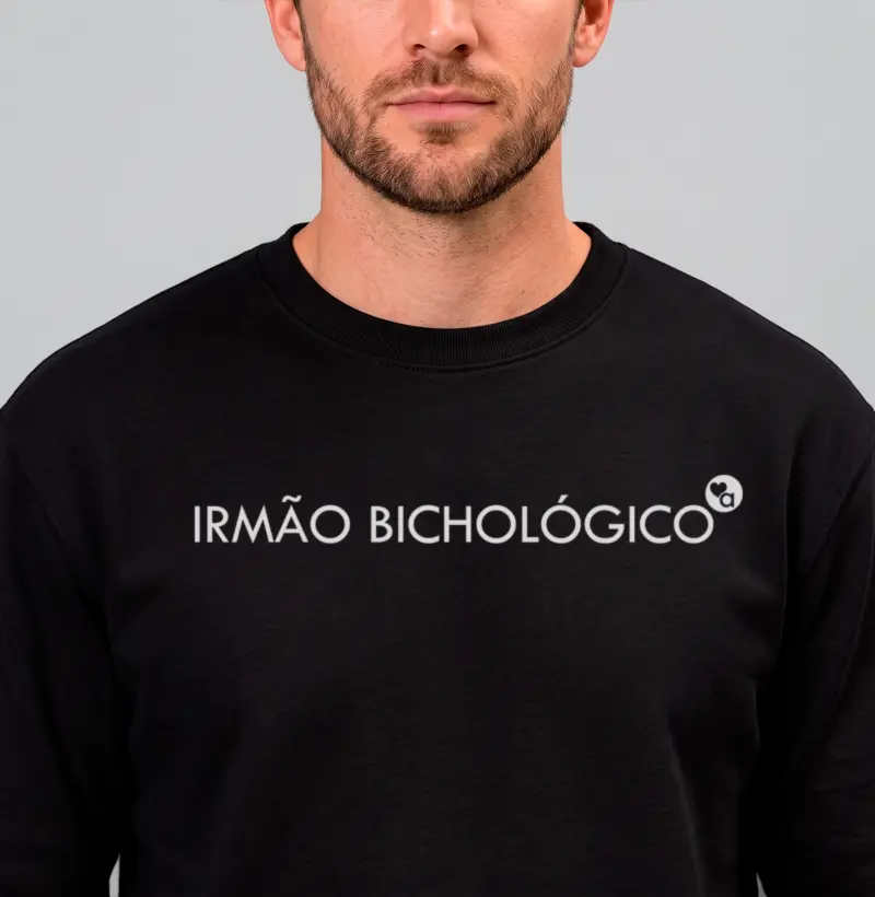 Família Bichológica - Irmão - Moletom Suéter
