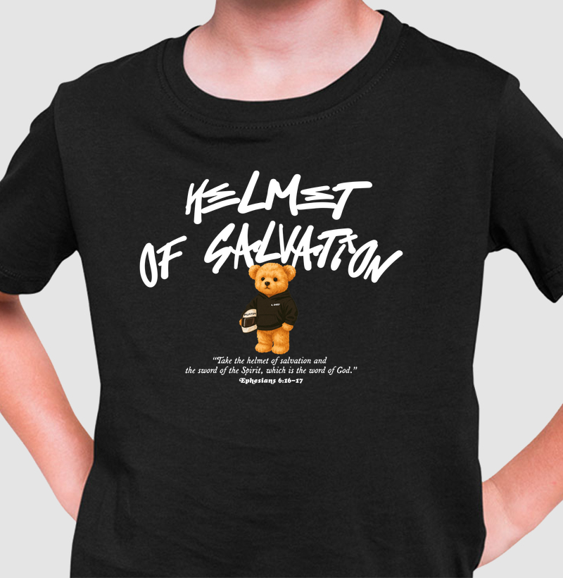 Tshirt Infantil Helmet Of Salvation