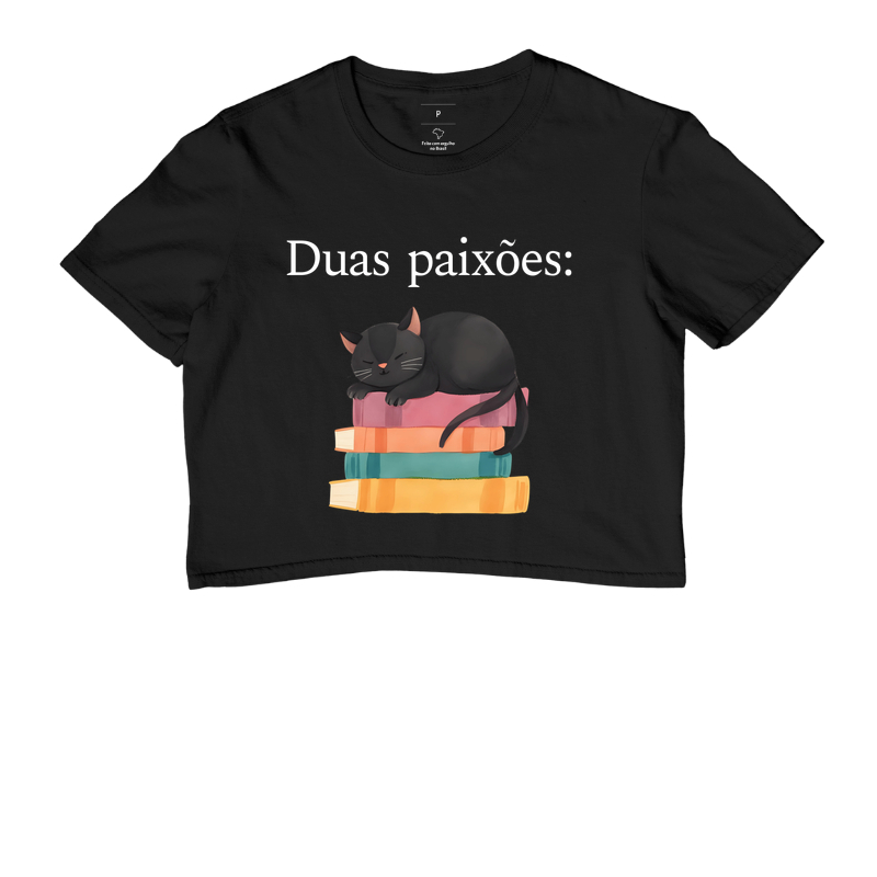 Duas paixões: gatos e livros